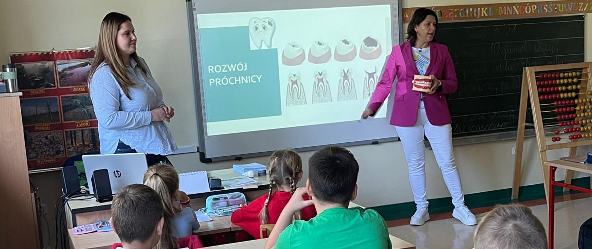 Zajęcia edukacyjne „Mam zdrowe zęby!” w Zespole Szkół w Radliczycach