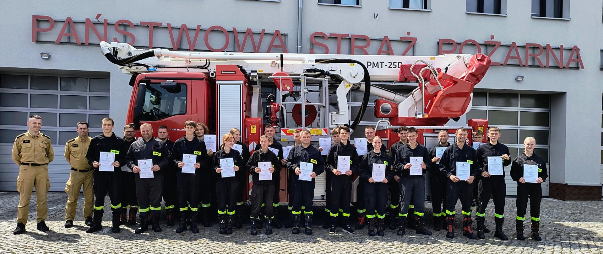Zakończenie szkolenia podstawowego strażaków ratowników OSP