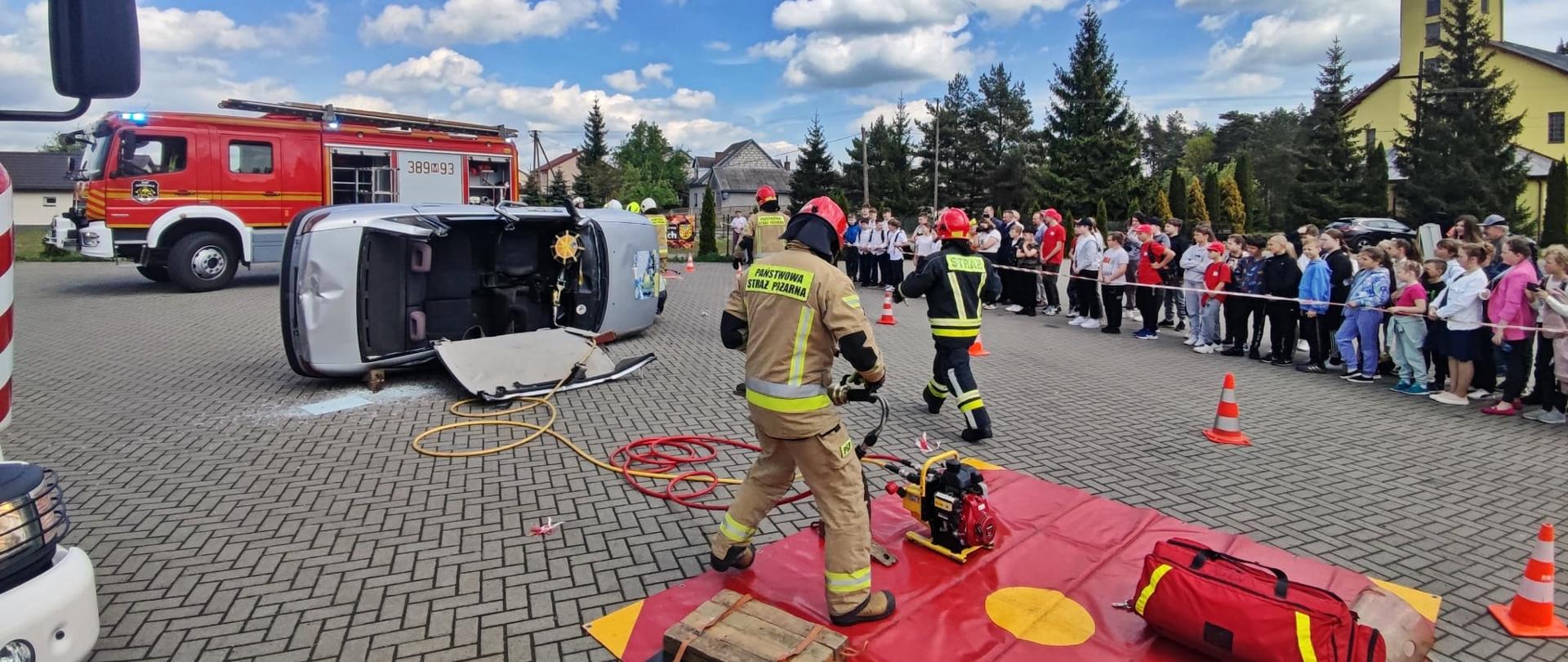 Piknik w ramach Mazowieckiego Tygodnia Bezpieczeństwa w Dziewulach