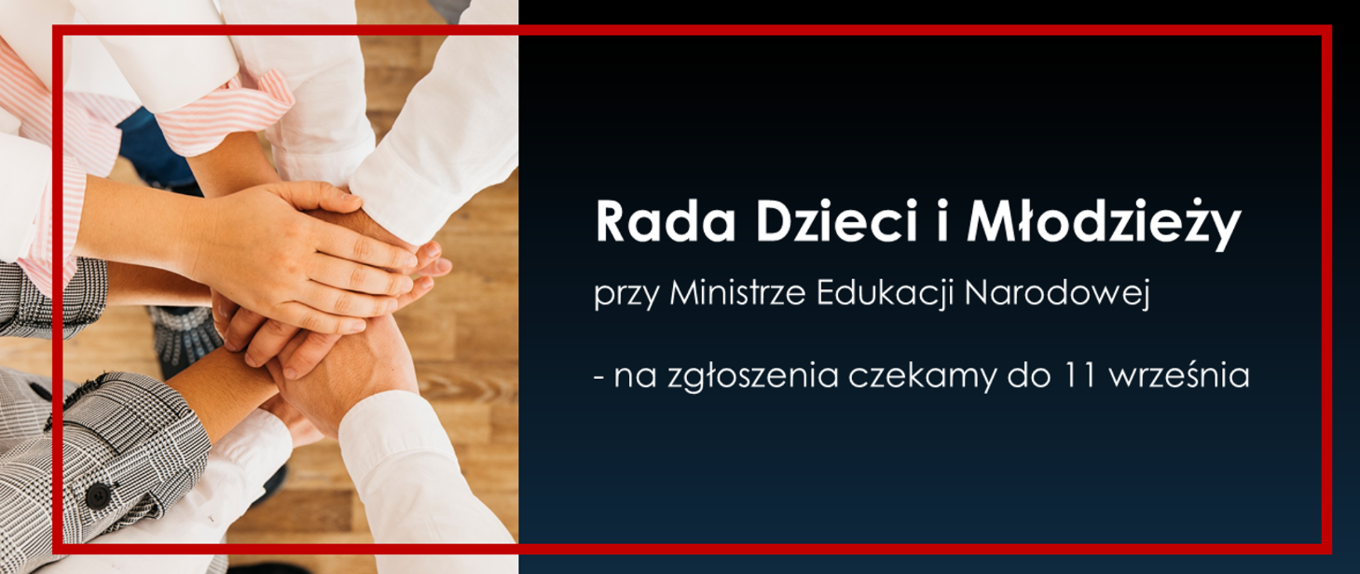 Wystartował nabór do Rady Dzieci i Młodzieży
