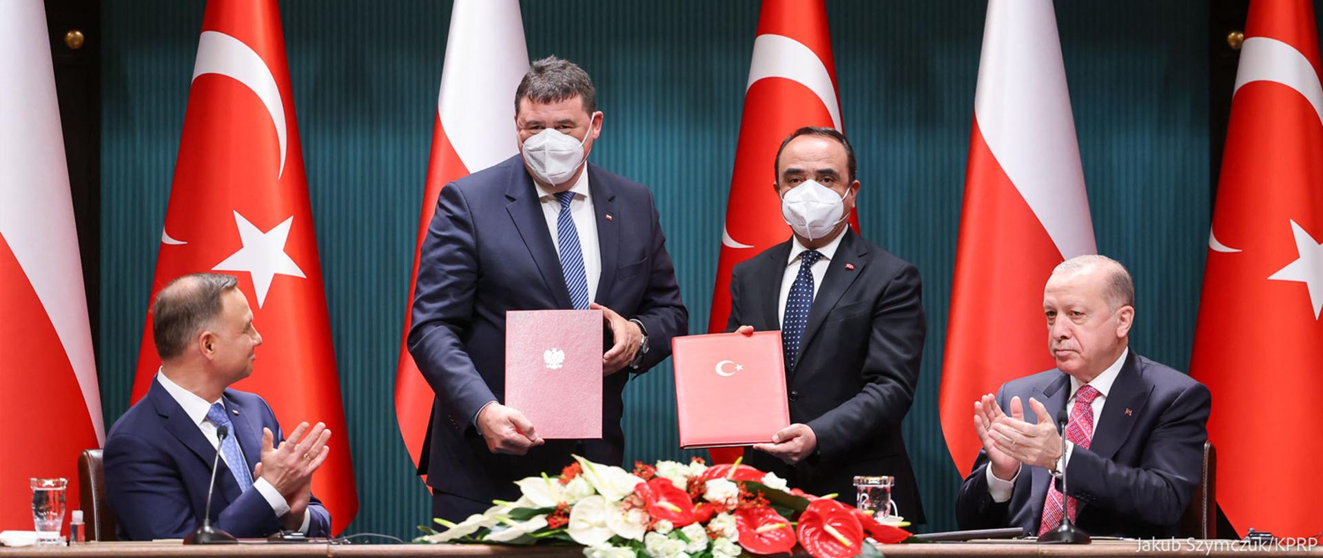 Główne Ankara Pałac Prezydencki - podpisanie Memorandum o Współpracy Rolniczej (fot. Jakub Szymczuk KPRP)