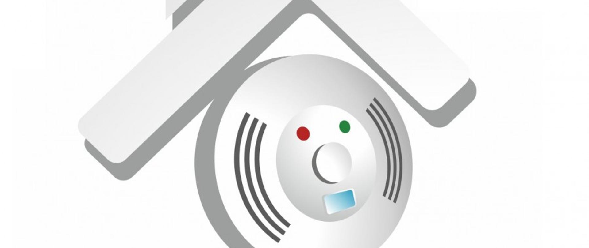 zdjęcie przedstawia plakat prezentujący czuję czadu stojącą na straży Twojego bezpieczeństwa w domu