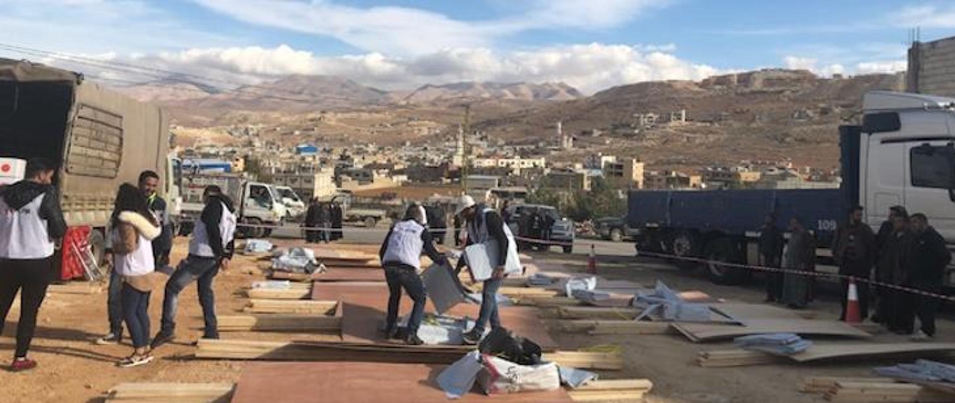 New winter shelters for 1,600 refugee families in Lebanon