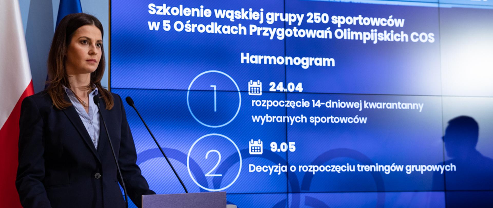 Minister Danuta Dmowska-Andrzejuk.