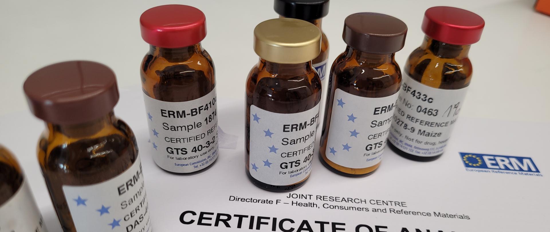 Certyfikowane materiały odniesienia stosowane w rutynowych analizach