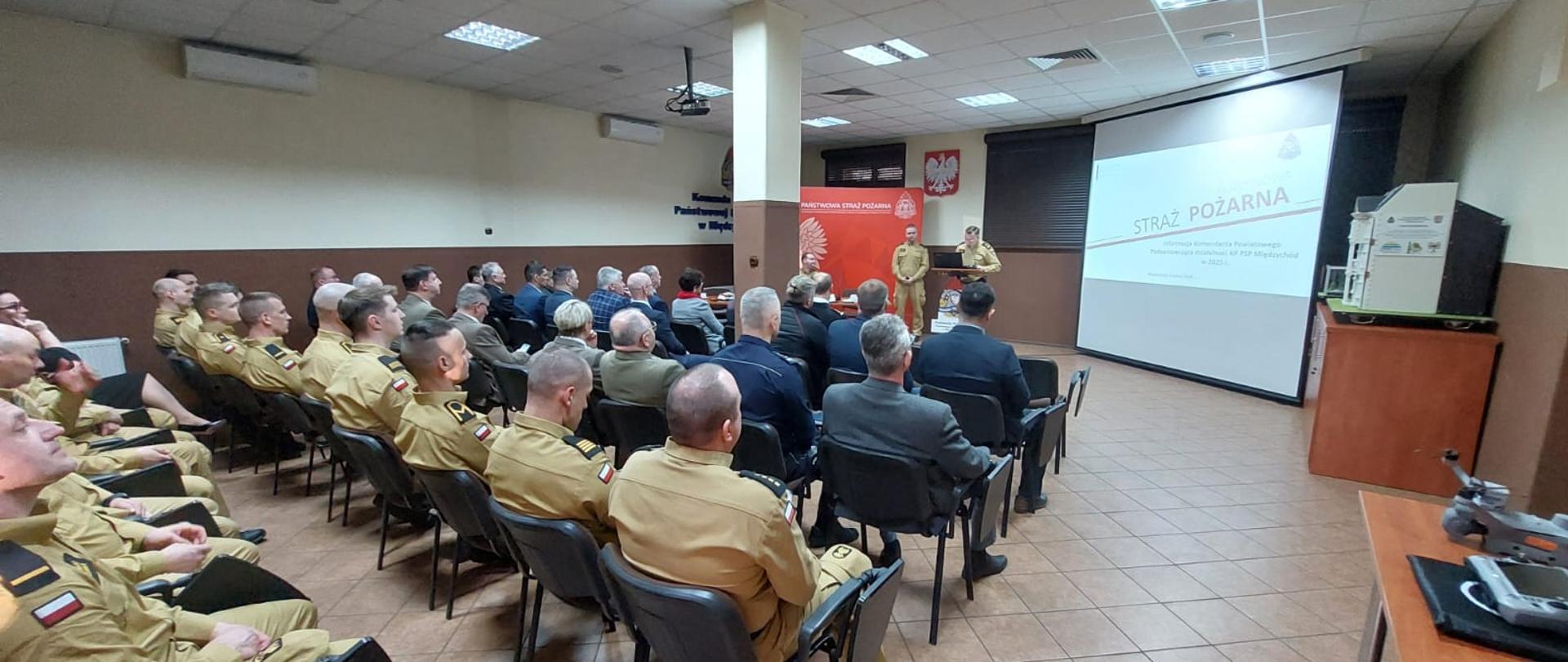 Przedstawienie działalności komendy w 2025 roku