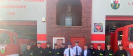 Wizytacja Zastępcy MKW PSP st. bryg. Tomasza Cybuli w OSP Grębków