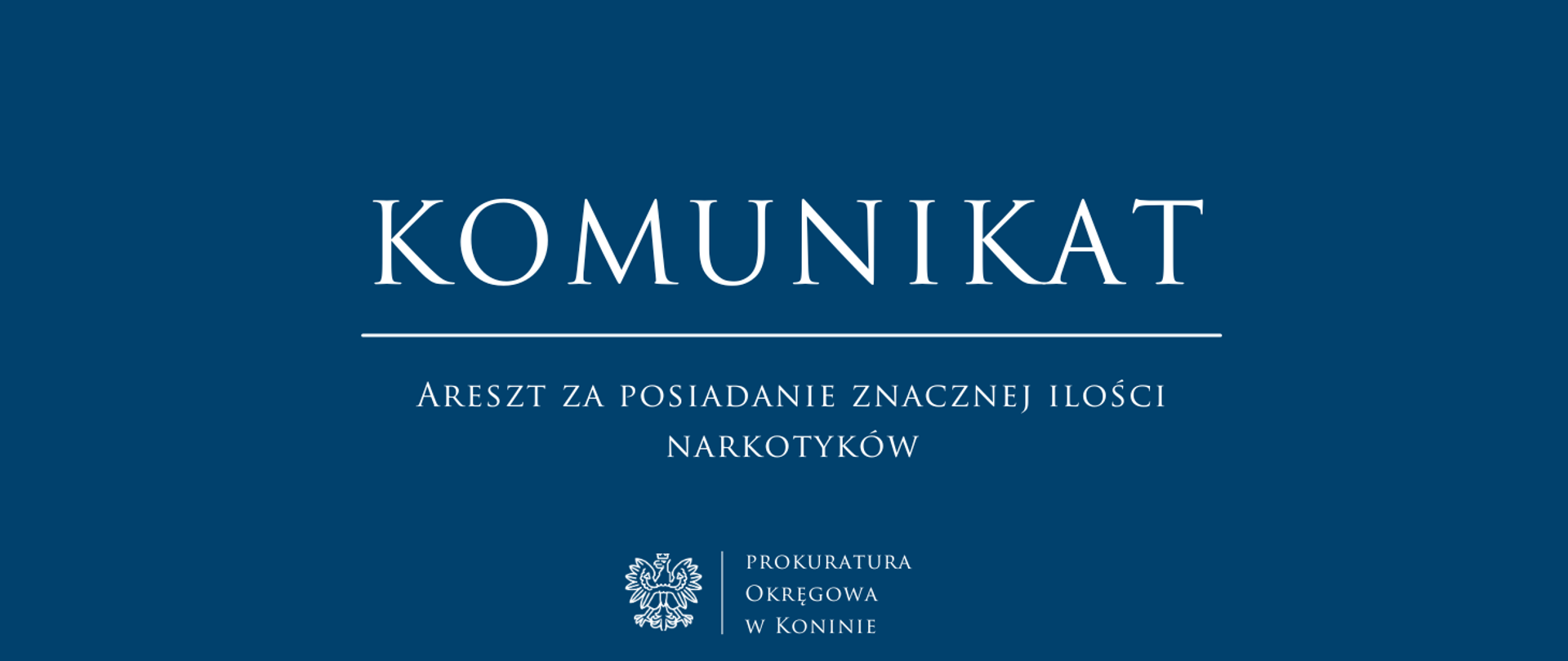Areszt za posiadanie znacznej ilości narkotyków