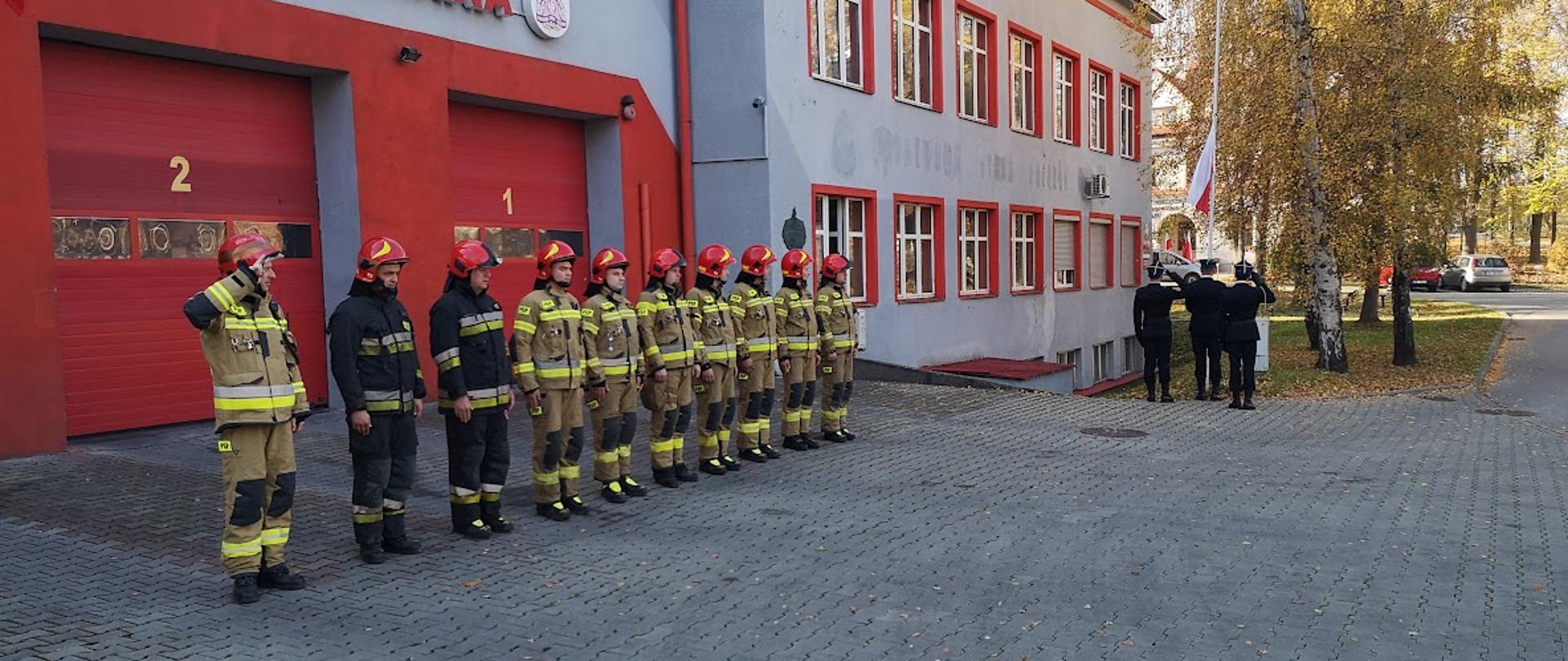 Uroczysta zbiórka z okazji Narodowego Święta Niepodległości
