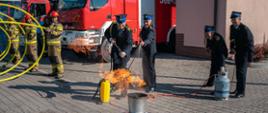 Pożegnanie strażaków odchodzących na zaopatrzenie emerytalne