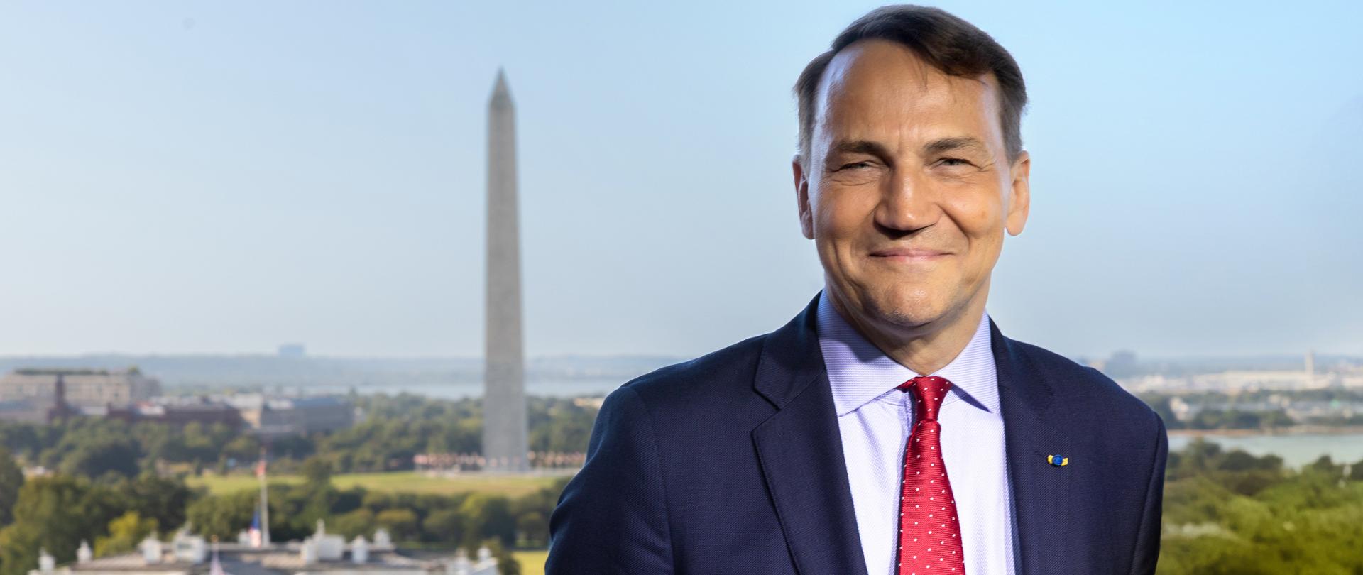 Deputy Prime Minister Radosław Sikorski visits Washington