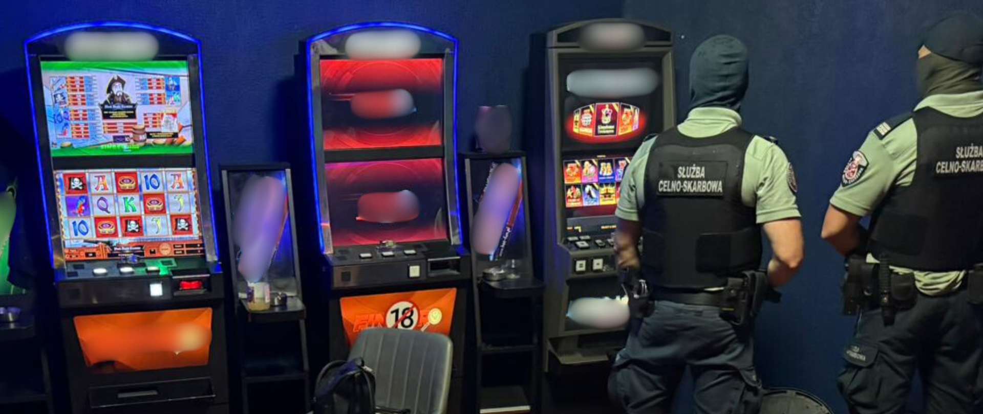 Nielegalne automaty do gier hazardowych
