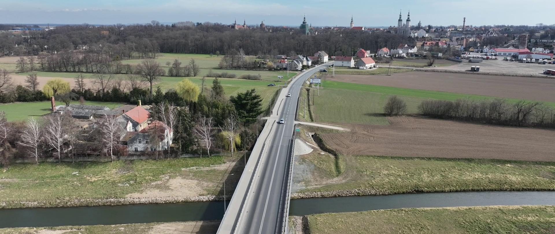 Odcinek DK40 po zakończonych pracach utrzymaniowych
