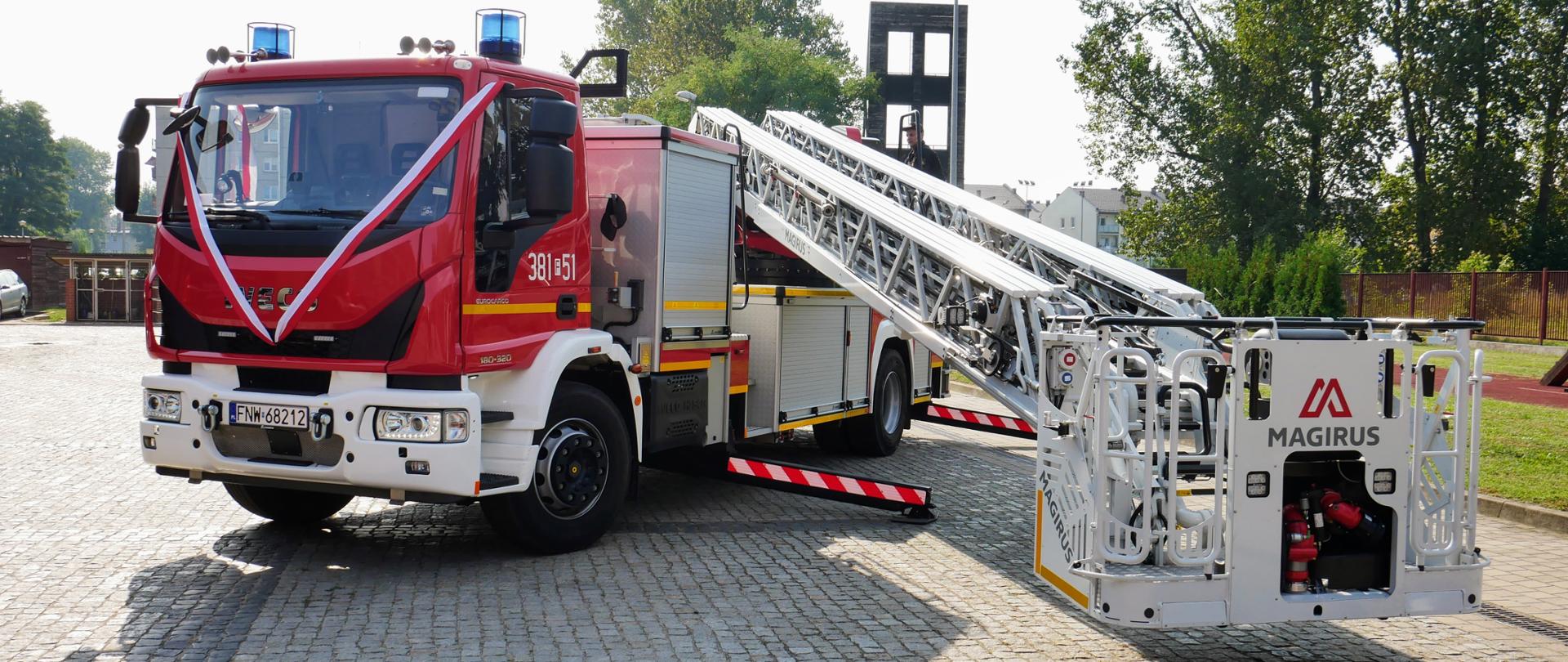 Nowa drabina dla nowosolskich strażaków