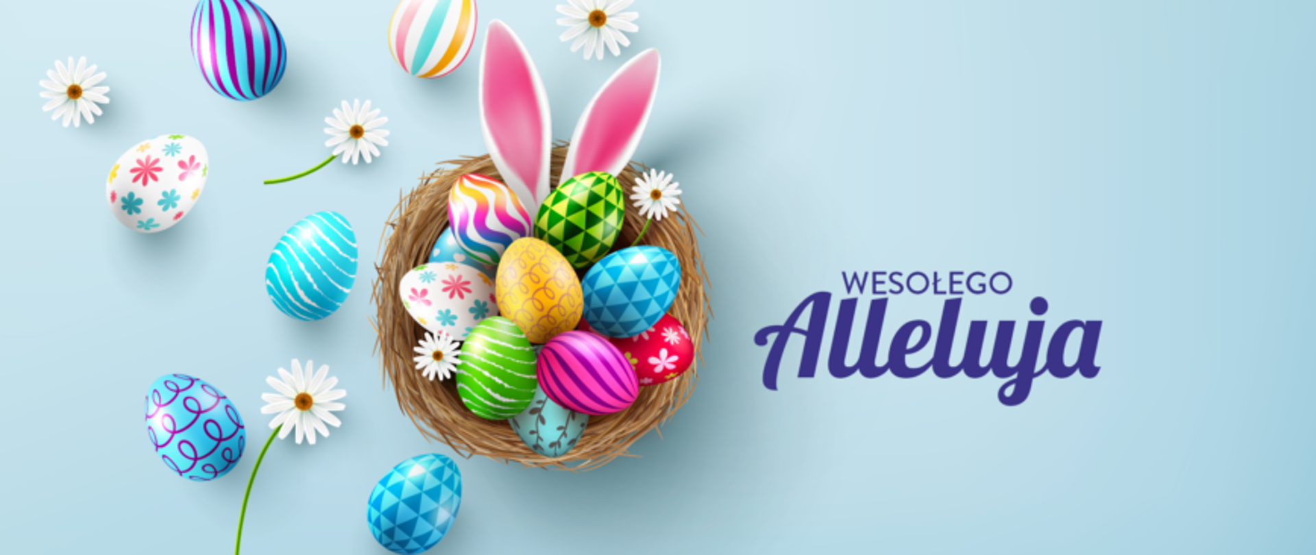 Życzenia Wielkanocne - koszyczek wielkanocny