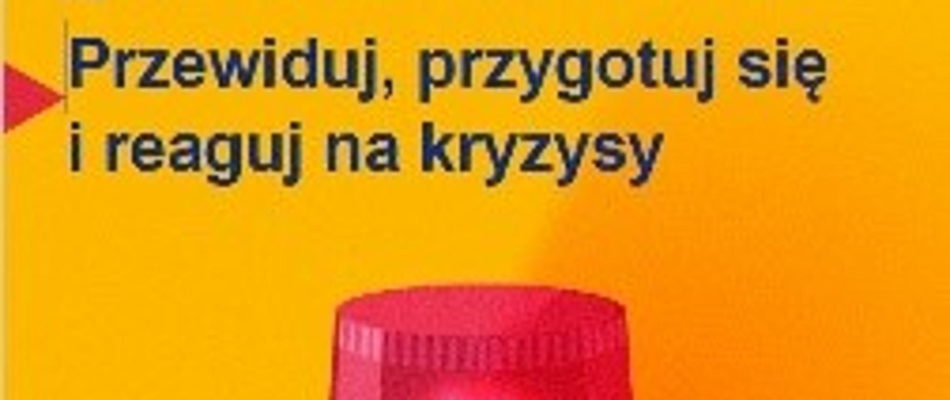 Zdjęcie czerwonej syreny na żółtym tle