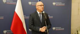 Przemówienie Szefa Służby Zagranicznej i Dyrektora Generalnego Pana Rafała Wiśniewskiego podczas uroczystości ślubowania i nadania pierwszych stopni dyplomatycznych