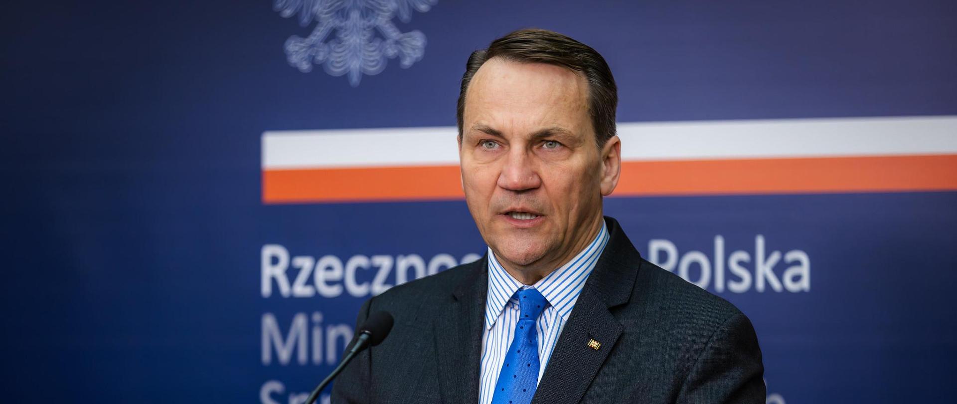 Ministras Radosław Sikorski