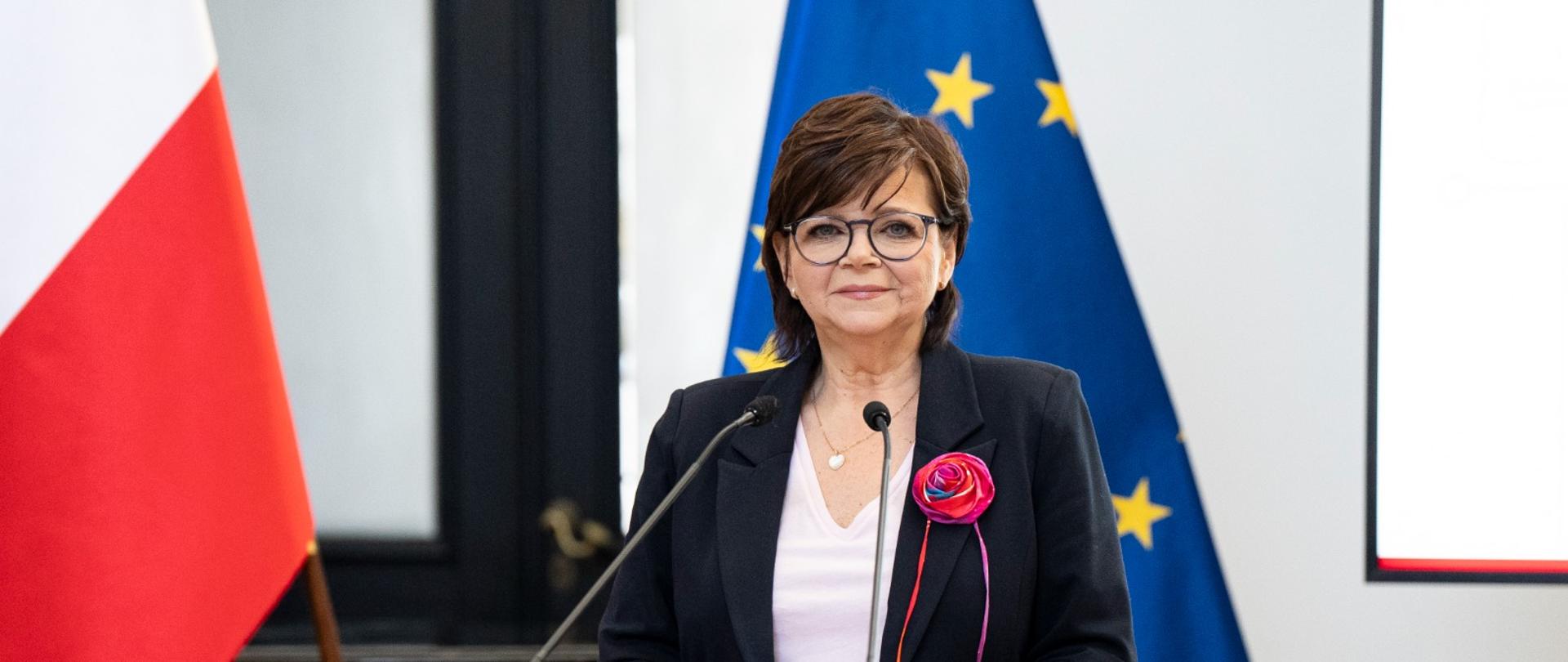 Zdjęcie min. Izabeli Leszczyny