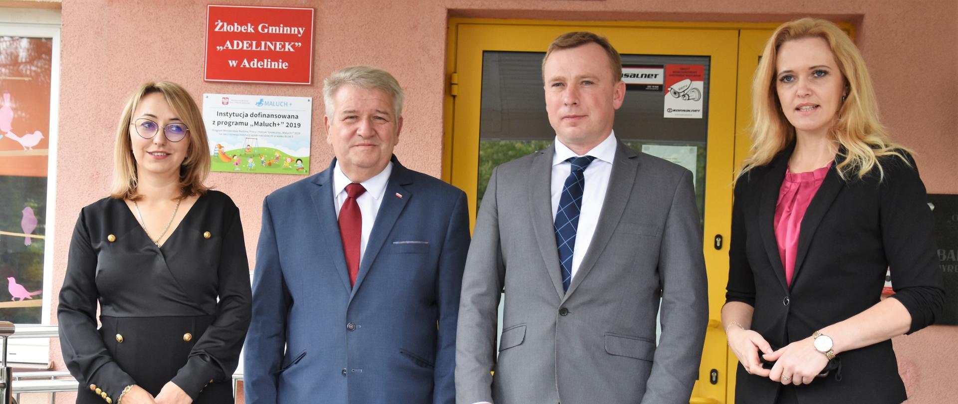 Otwarcie żłobka w Adelinie w gminie Zabrodzie.