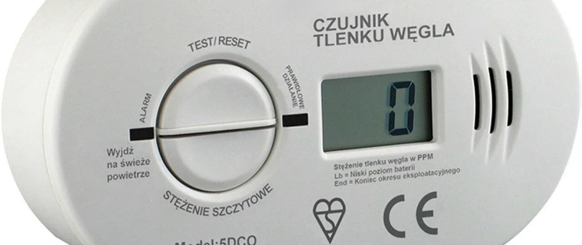 czujka tlenku węgla