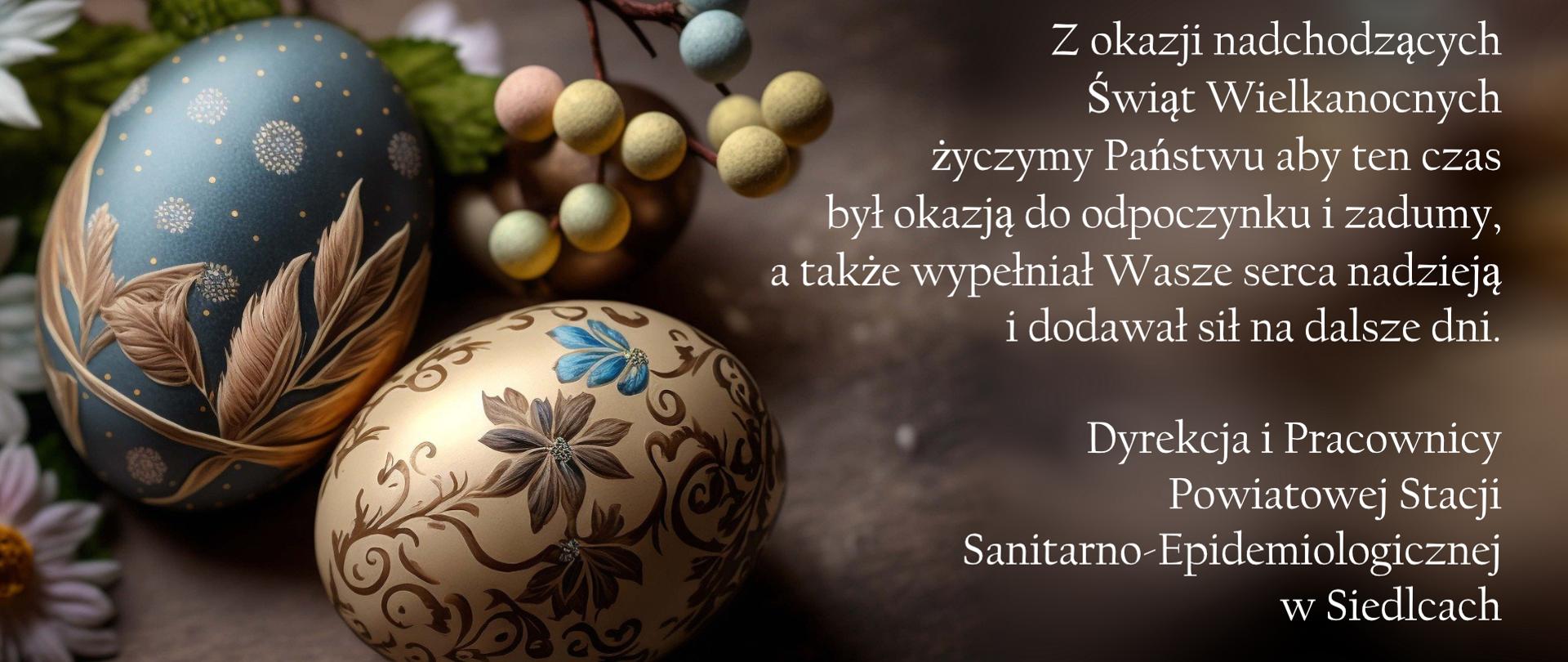 Życzenia z okazji Świąt Wielkanocnych