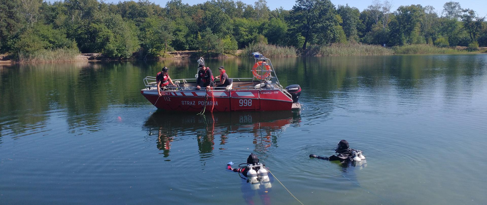Ćwiczenia zgrywające specjalistyczne grupy ratownictwa wodnego województwa opolskiego