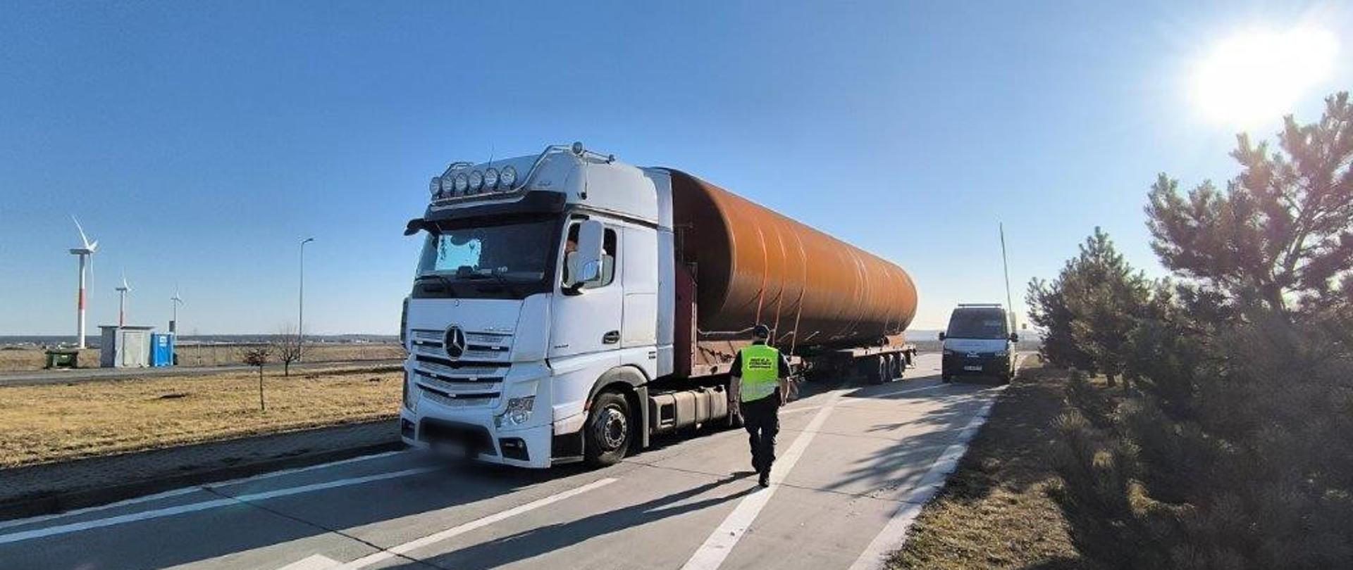 Kontrola pojazdu nienormatywnego