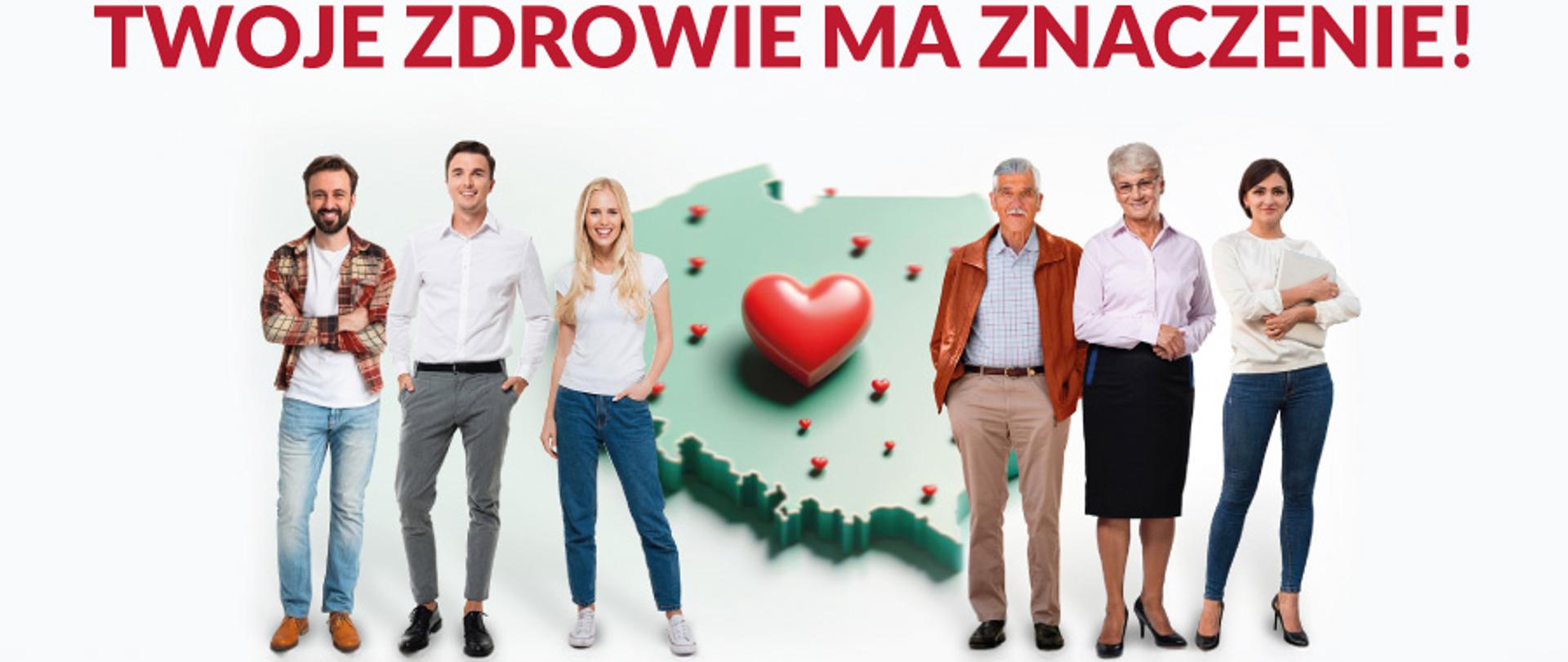 Plakat pod tytułem: Twoje zdrowie ma znaczenie