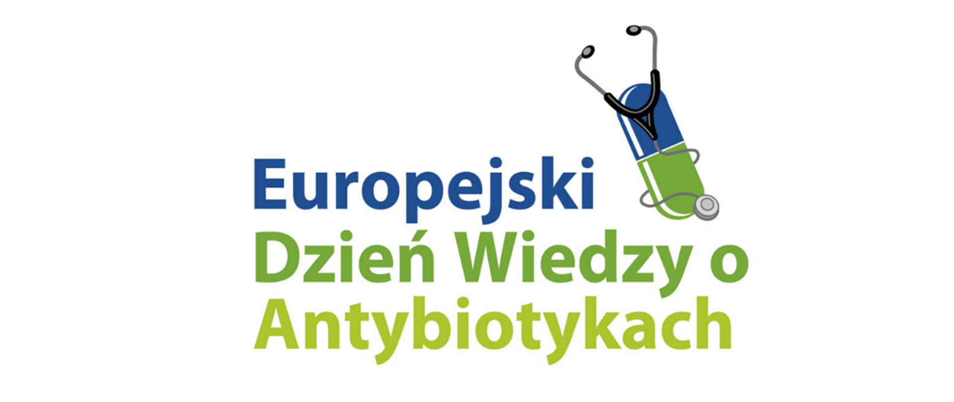 Na zdjęciu napis: Europejski Dzień Wiedzy o antybiotykach