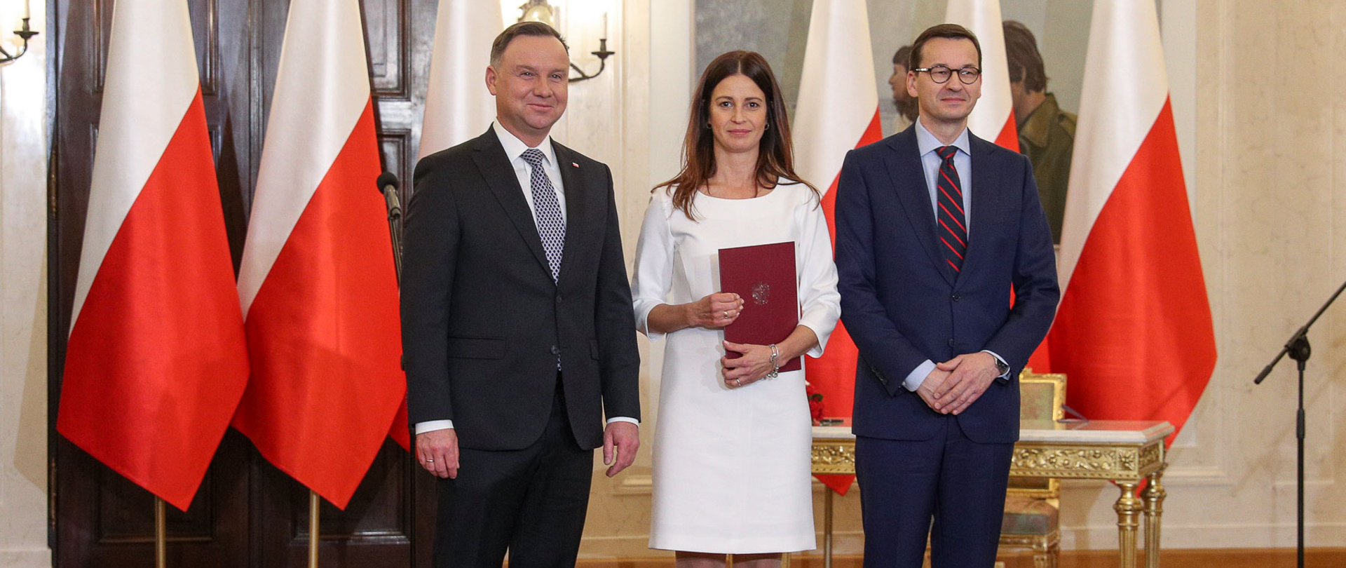 Zaprzysiężenie minister sportu Danuty Dmowskiej-Andrzejuk
