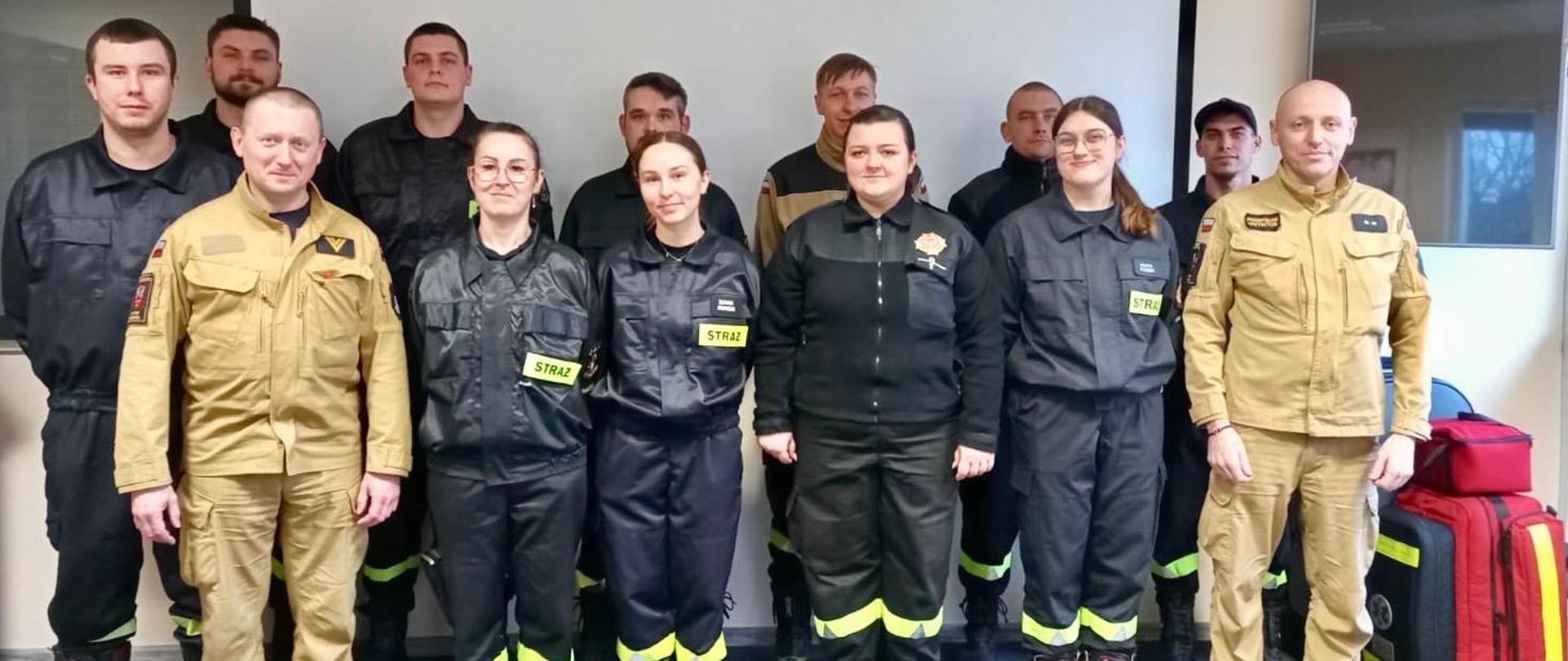 Kurs kwalifikowanej pierwszej pomocy dla druhów OSP z terenu powiatu obornickiego