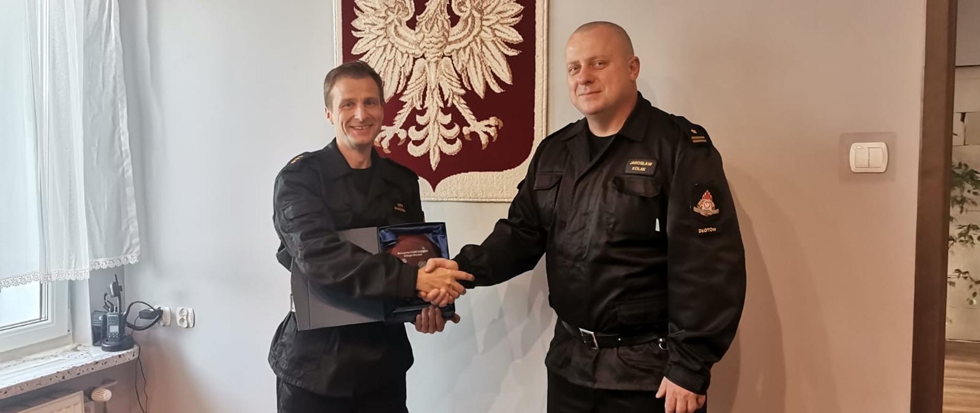 Gratulacje od Komendanta Powiatowego PSP w Złotowie