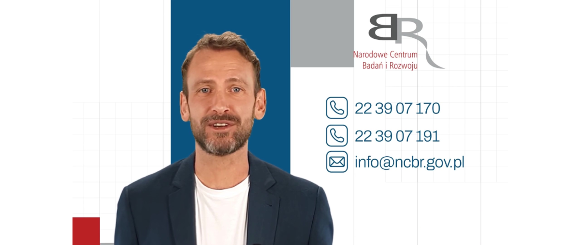 Kadr z filmu Wirtualny Ekspert NCBR: Zakładka Beneficjent