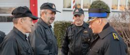 Pożegnanie strażaka odchodzącego na zaopatrzenie emerytalne (5.02.2025 r.)