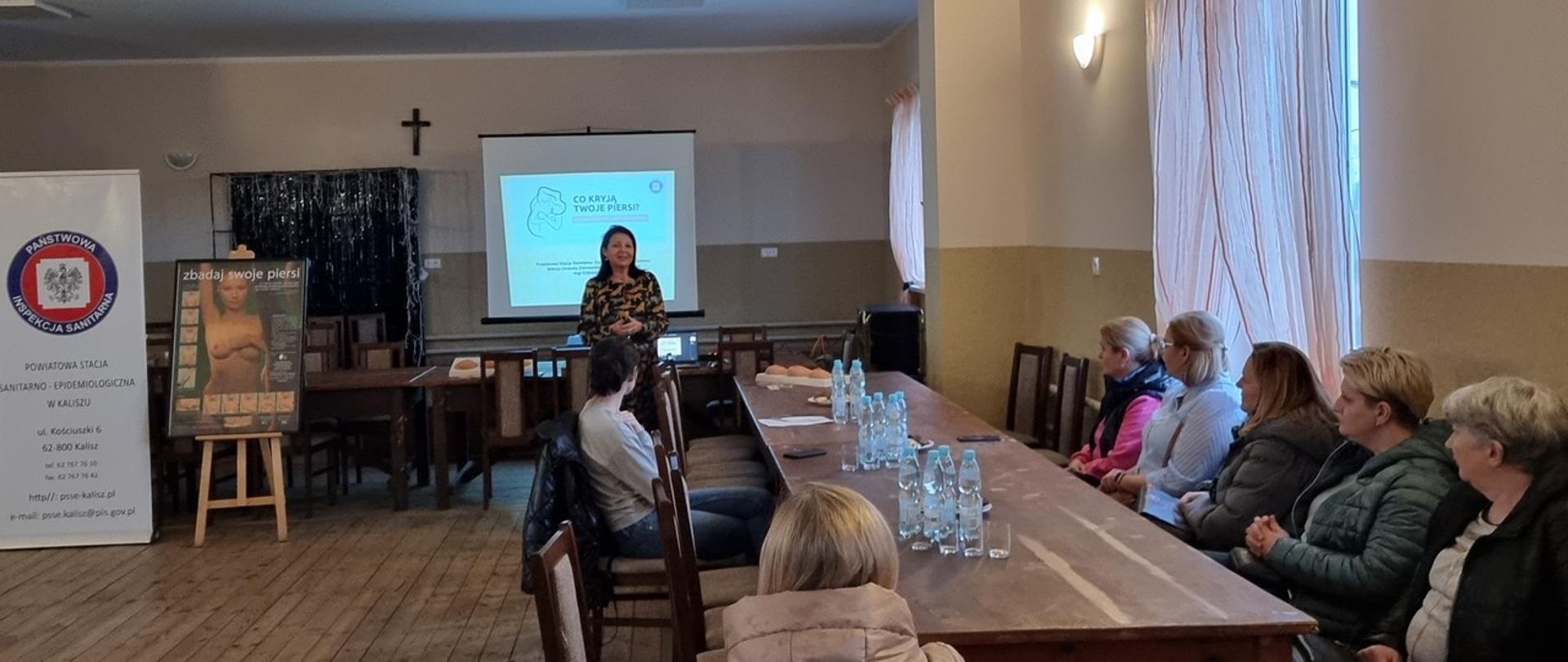 „Co kryją Twoje piersi?” szkolenie w OSP w Iwanowicach