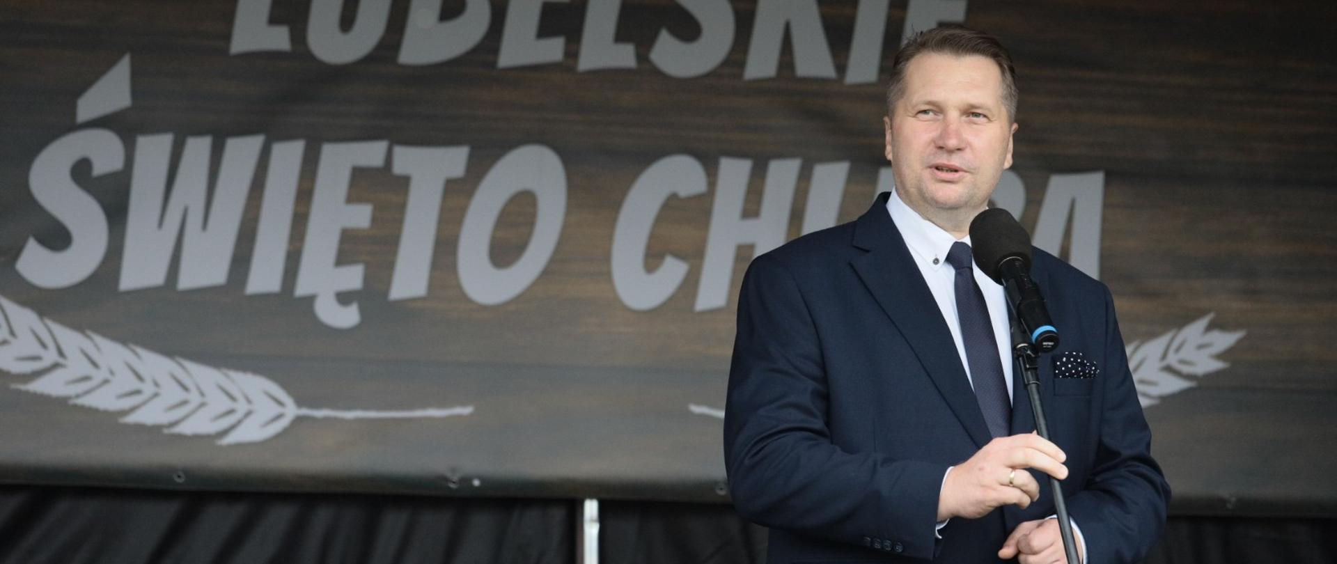 Minister Edukacji i Nauki Przemysław Czarnek