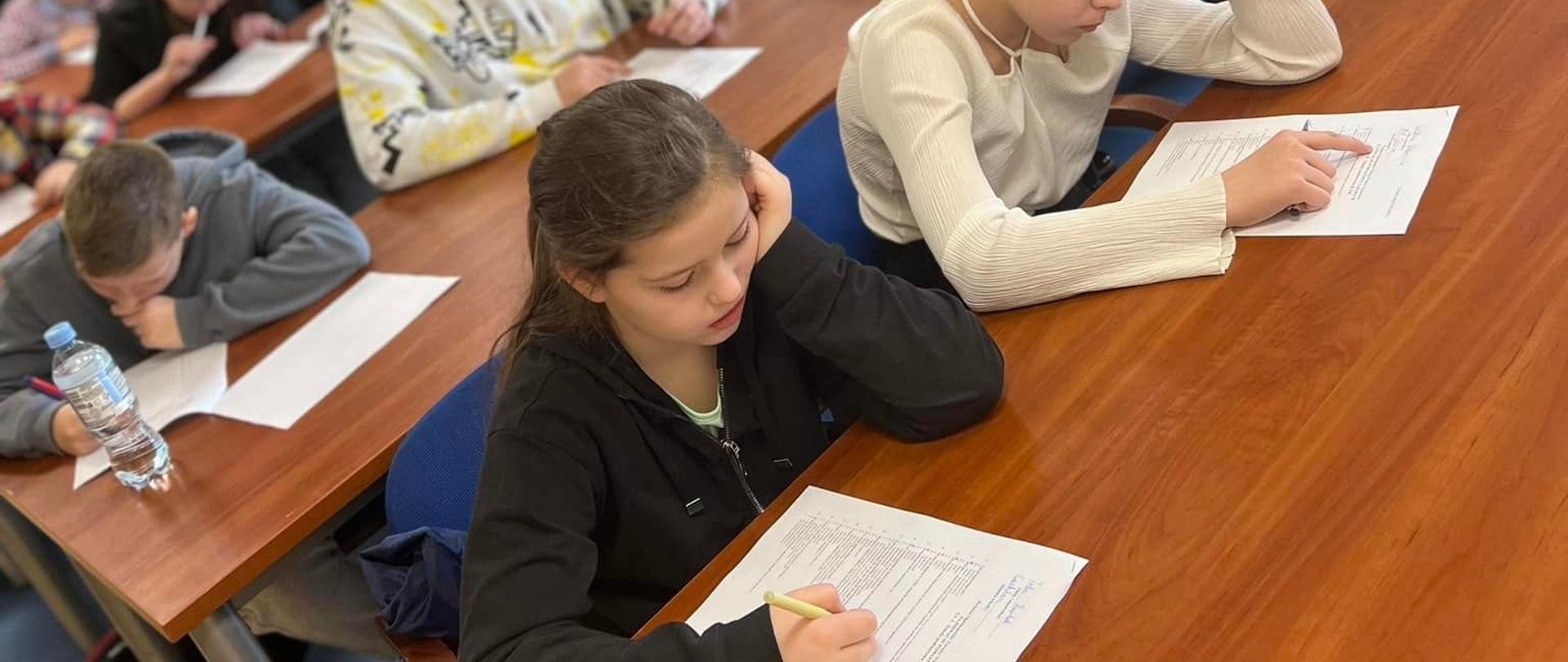 XLV edycja Ogólnopolskiego Turnieju Wiedzy Pożarniczej pt. ,,Młodzież Zapobiega Pożarom” na szczeblu powiatowym.