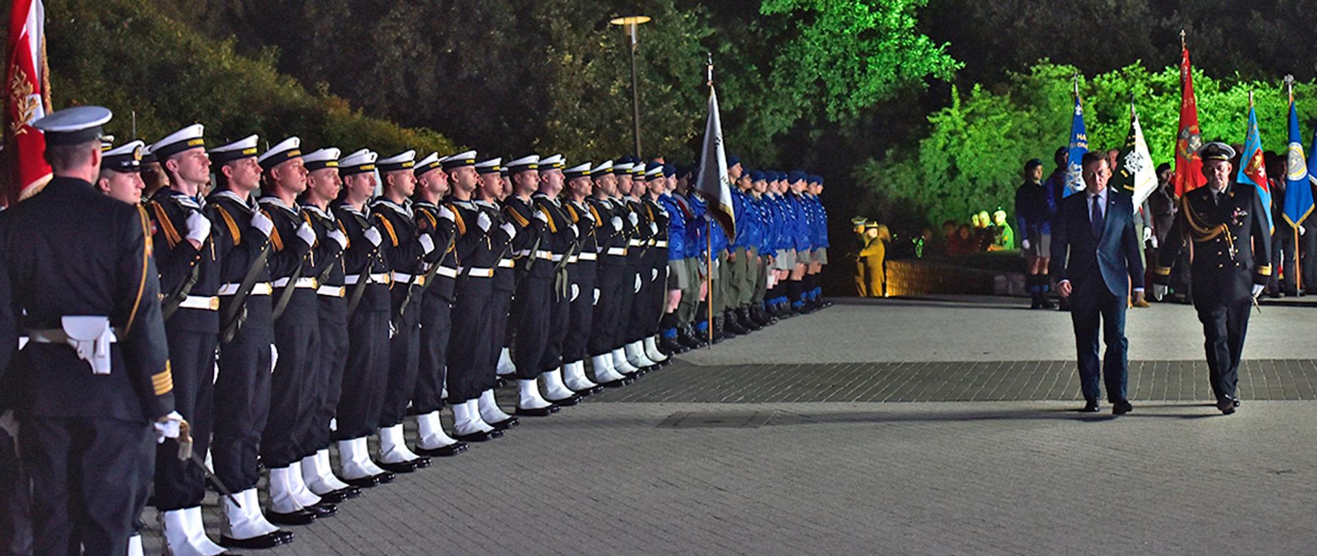Uroczystości na Westerplatte 