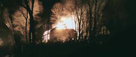 Pożar budynku mieszkalnego w m. Pokośno