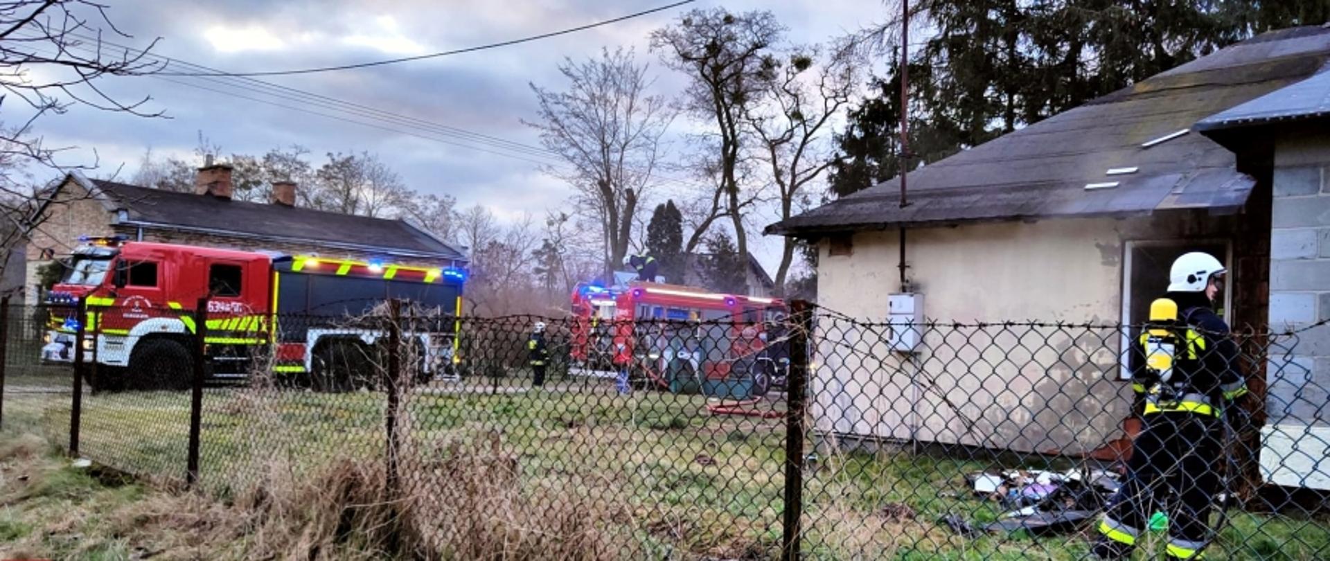 Pożar budynku mieszkalnego w Juliopolu