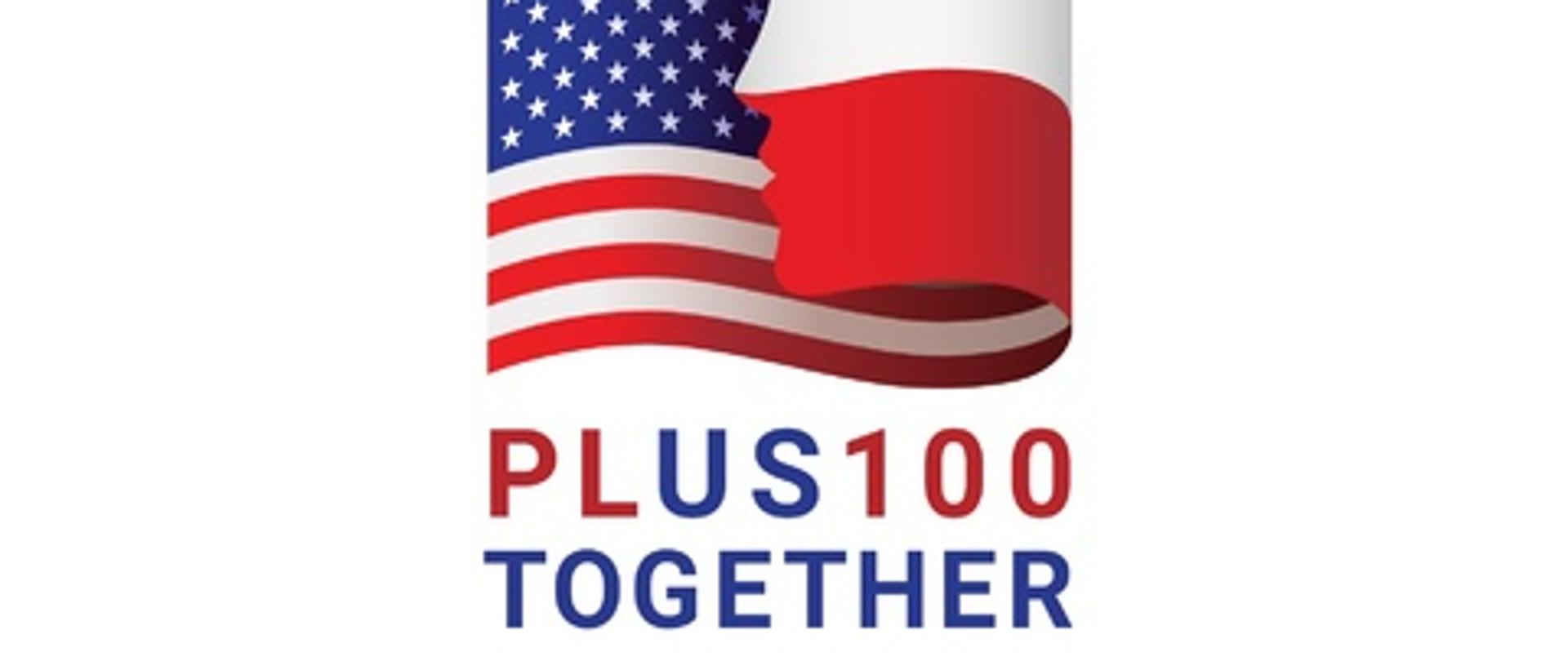 Logo of centennial of Polish - American relations