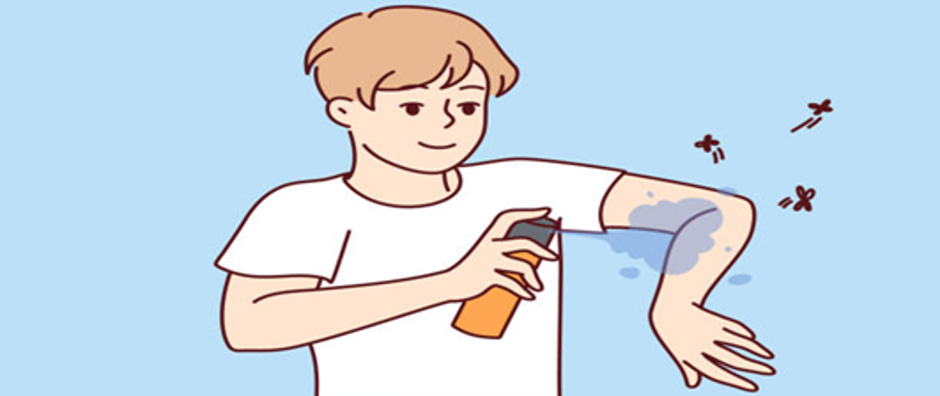 #latozsanepidem Pryskaj z głową – używanie środków przeciw owadom.