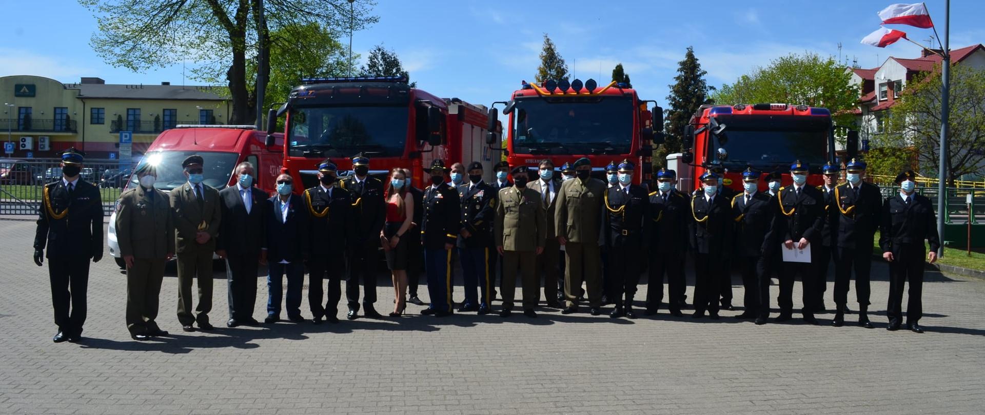 11 maja 2021 roku, na placu Komendy Powiatowej Państwowej Straży Pożarnej w Drawsku Pomorskim, odbyły się obchody Powiatowego Dnia Strażaka.
