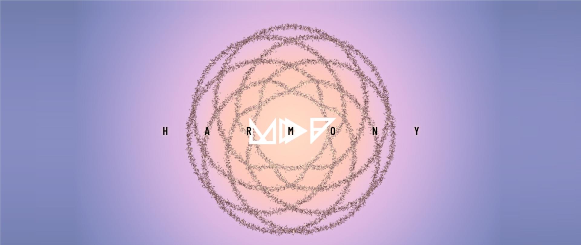 Grafika przedstawia logo wydarzenia oraz prezentuje napis: harmony