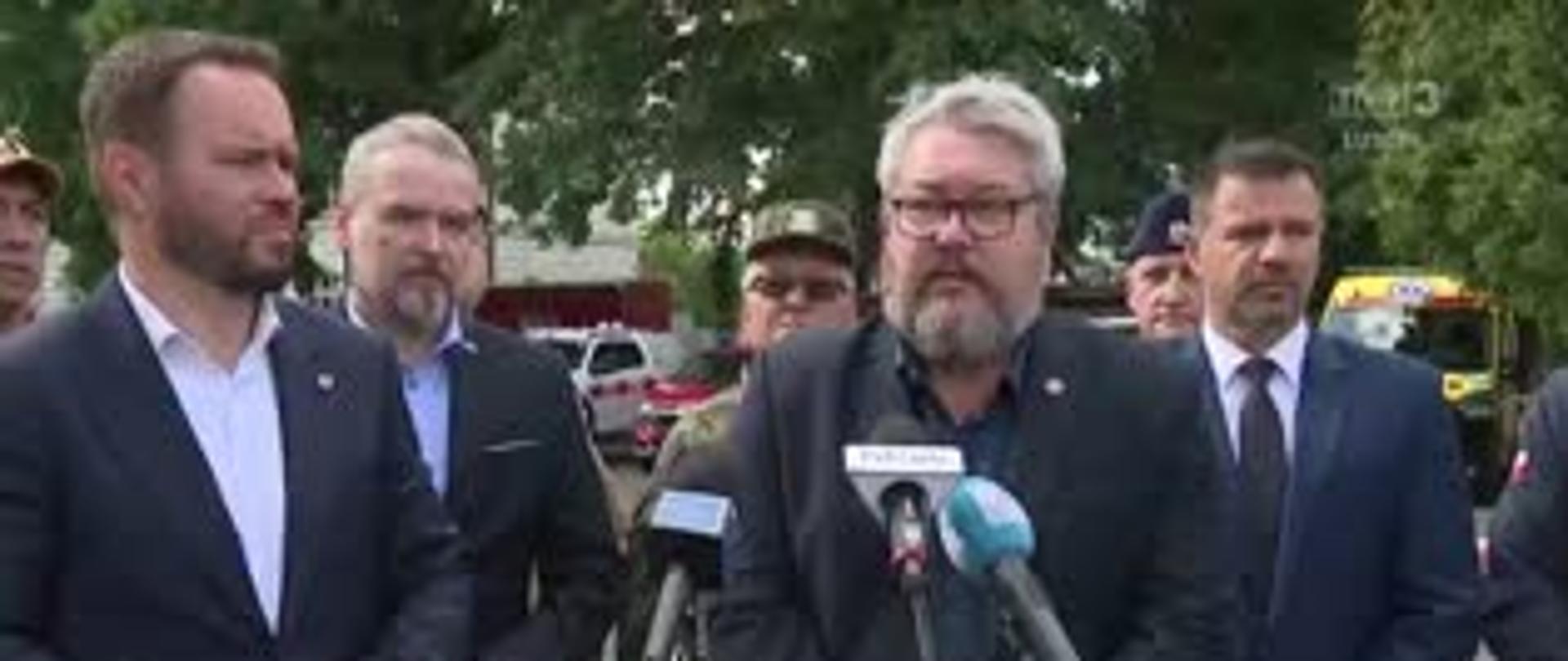 Konferencja prasowa.