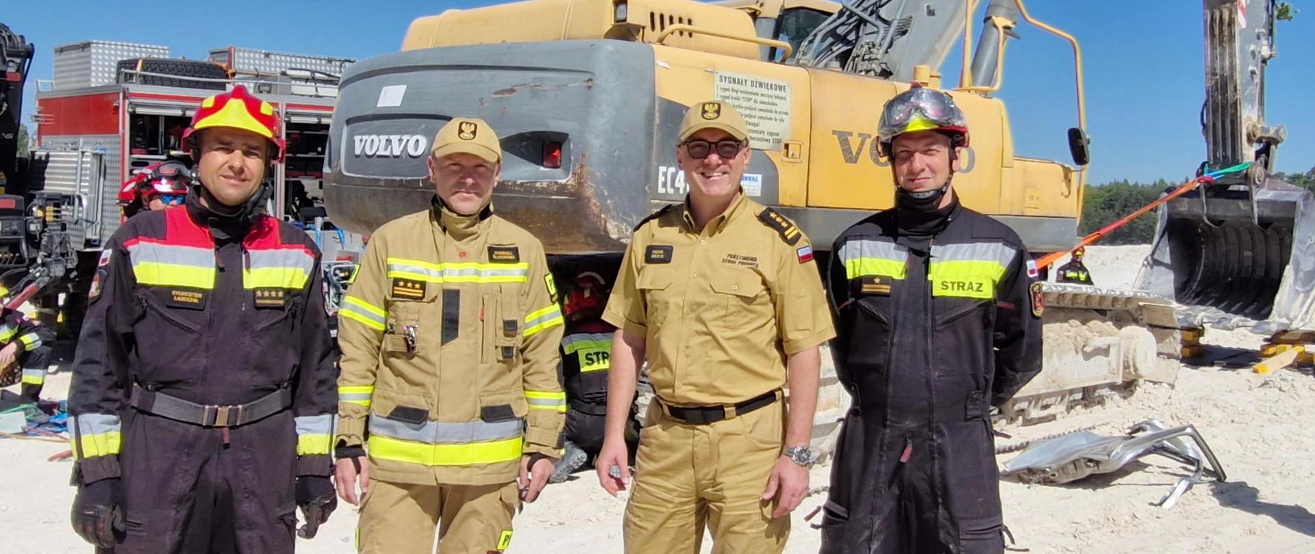 Ćwiczenia specjalistyczne grup ratownictwa technicznego PSP woj. dolnośląskiego.