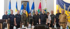 Ukraina delegacje szefów służb ratowniczych