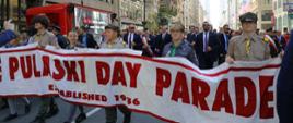 Minister kultury Honorowym Marszałkiem 86. Parady Pułaskiego w Nowym Jorku, fot. Danuta Matloch