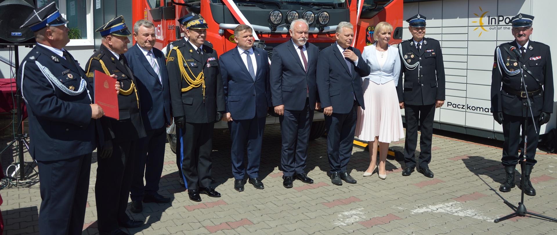 100 lecie OSP Grabowiec przekazanie samochodu